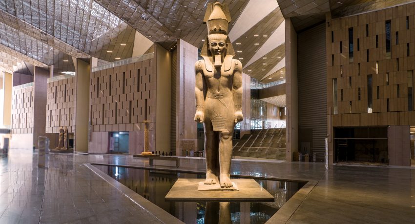 The Grand Egyptian Museum in Cairo